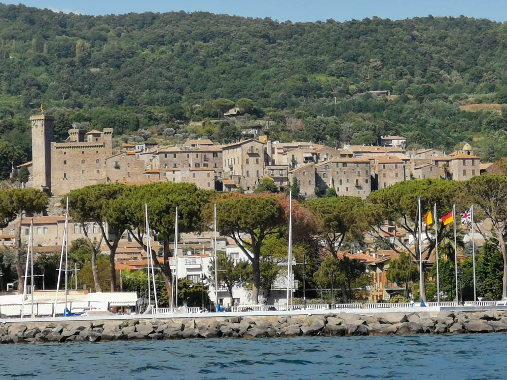 Bolsena's lakeside promenade. Photos Visit Bolsena