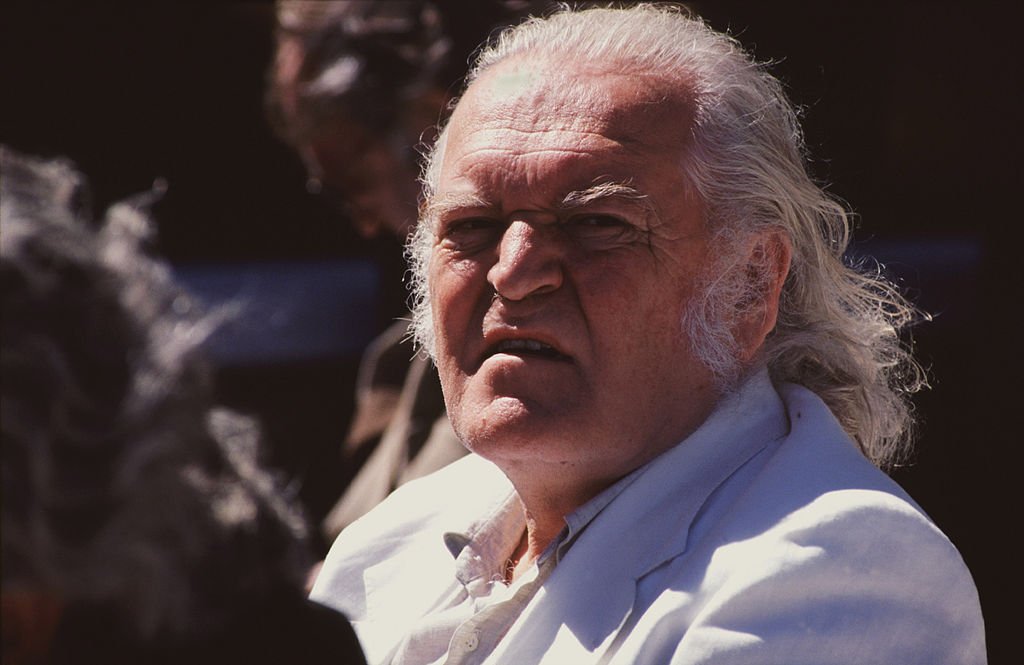 Mario Merz negli anni Novanta. Foto Gorup de Besanez
 Mario Merz negli anni Novanta. Foto Gorup de Besanez