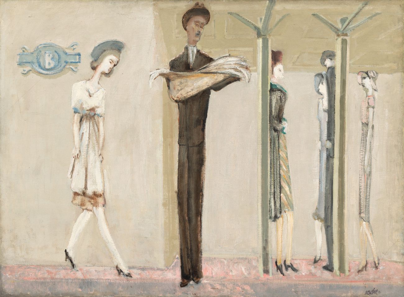 Mark Rothko, Underground Fantasy (1940; olio su tela, 87,3 x 118,2 cm; Washington, National Gallery of Art)
 Mark Rothko, Underground Fantasy (1940; olio su tela, 87,3 x 118,2 cm; Washington, National Gallery of Art)
