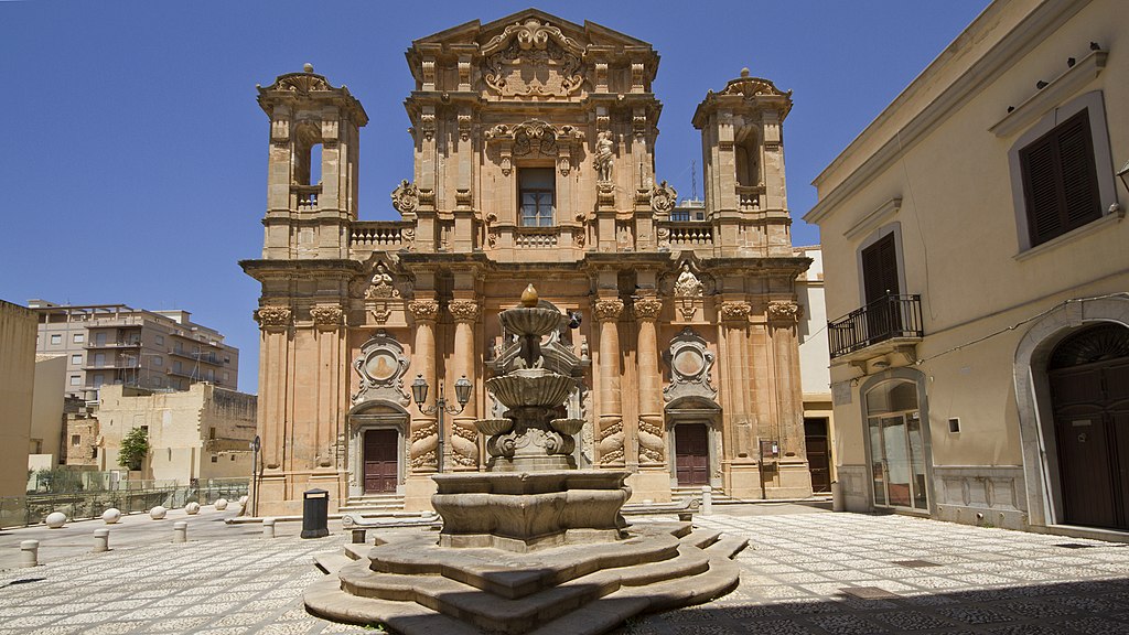 Marsala, the former church of Purgatory. Photo Wikipedia/Trolvag