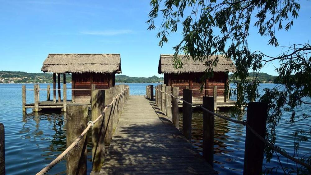 Palafitte del lago di Viverone. Foto Turismo Torino