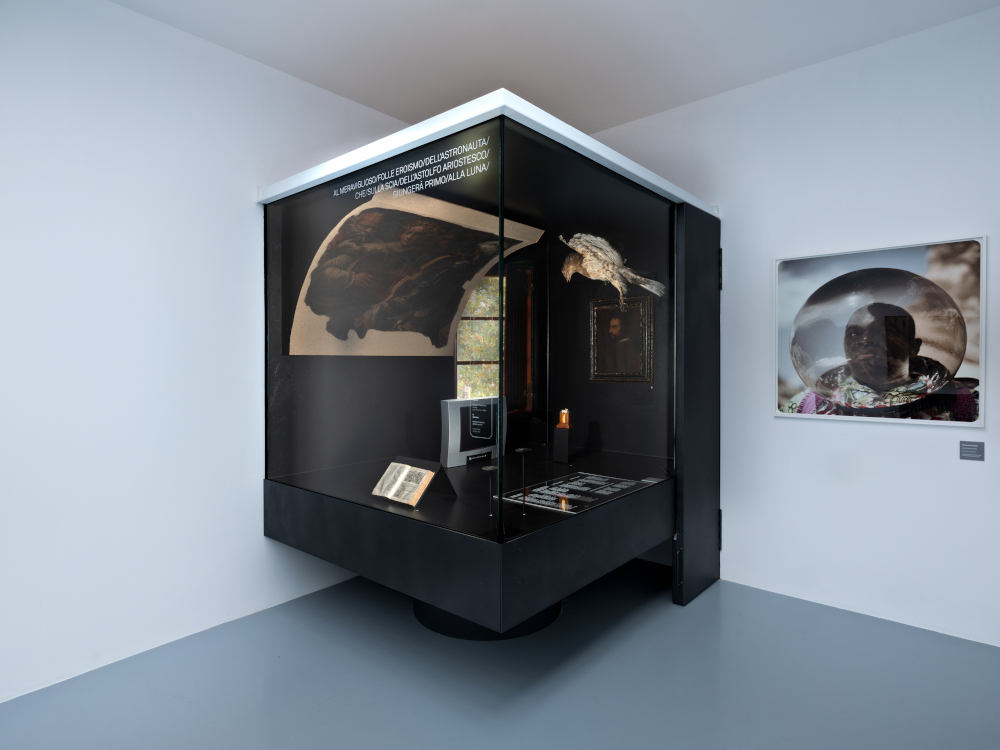 Noi e gli Este, la vitrine dédiée à Ludovico Ariosto