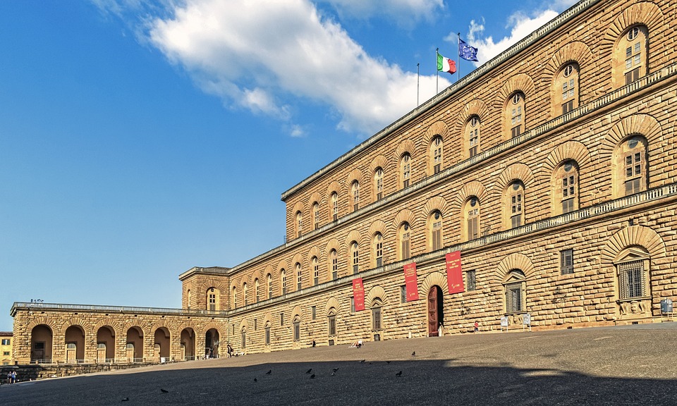 Facciata di Palazzo Pitti
