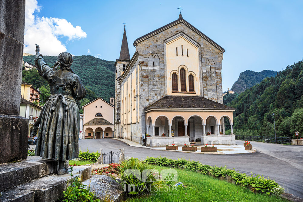 La Parrocchiale di San Giacomo Maggiore a Fobello. Foto InValsesia