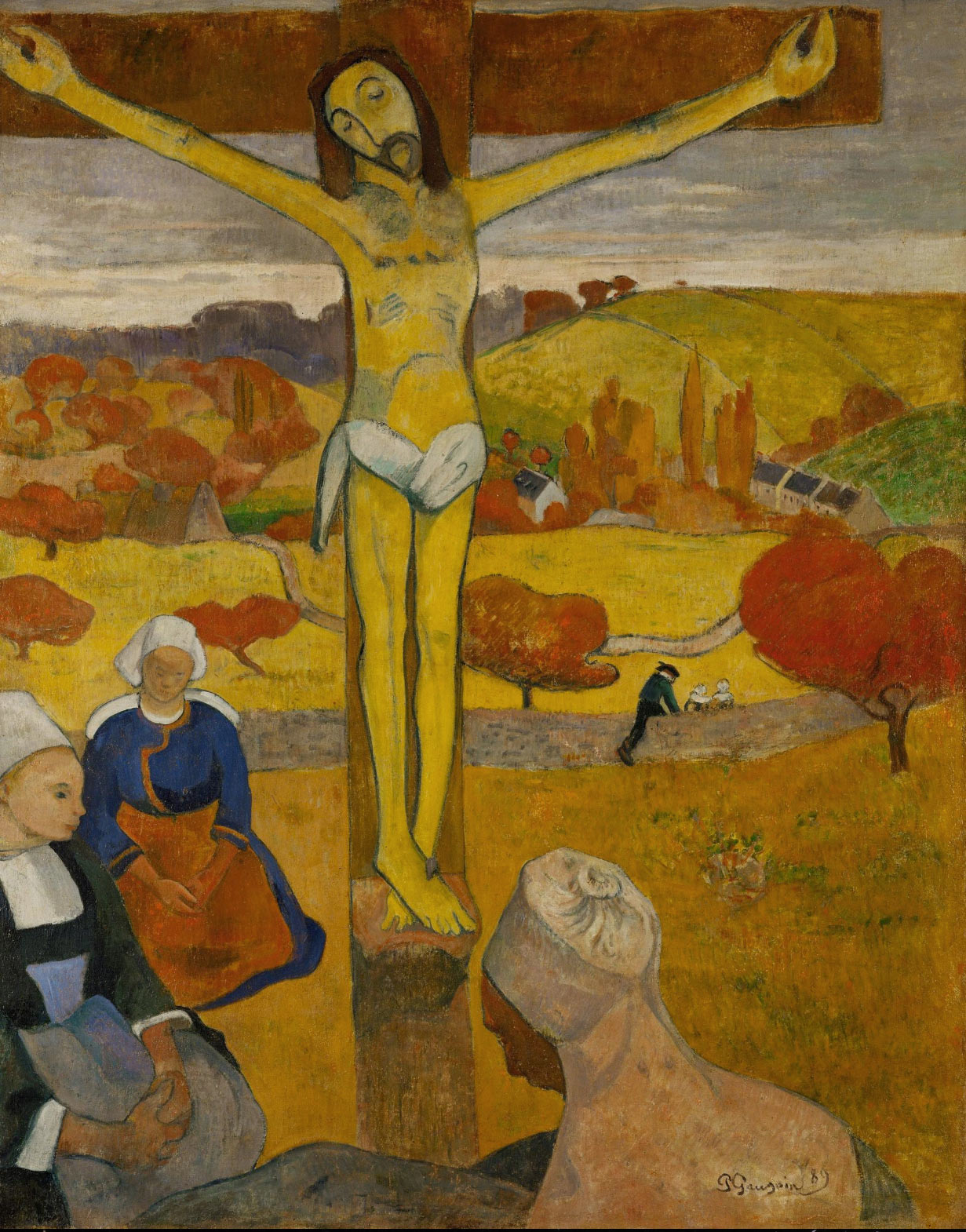 Paul Gauguin, Il Cristo giallo (1889; olio su tela, 92 x 73 cm; Buffalo, Albright-Knox Art Gallery)
 Paul Gauguin, Il Cristo giallo (1889; olio su tela, 92 x 73 cm; Buffalo, Albright-Knox Art Gallery)