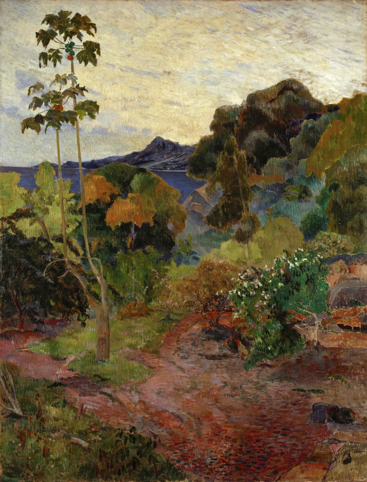 Paul Gauguin, Paesaggio in Martinica (1887; olio su tela, 140.5 x 114 cm; Edimburgo, Scottish National Gallery)
 Paul Gauguin, Paesaggio in Martinica (1887; olio su tela, 140.5 x 114 cm; Edimburgo, Scottish National Gallery)