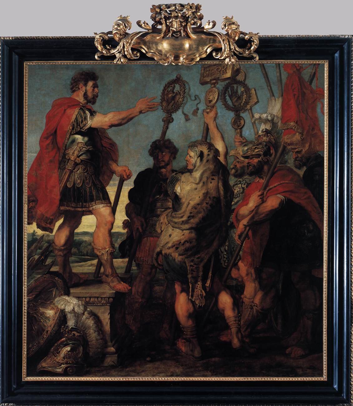 Pieter Paul Rubens, Decio Mure riferisce il suo sogno (1616-1617; olio su tela, 294 x 278 cm; Vienna, Liechtenstein Museum)
