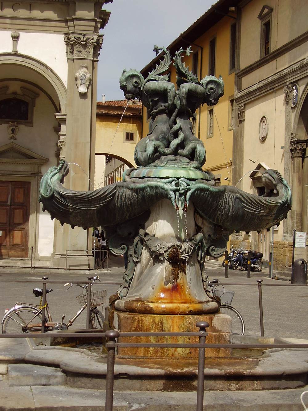 Pietro Tacca, Fontana di piazza Santissima Annunziata (1629; bronzo; Firenze, Piazza Santissima Annunziata)
