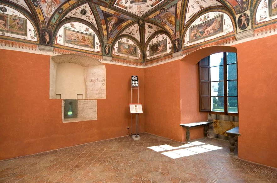 Hall of the Gods of Bufalini Castle