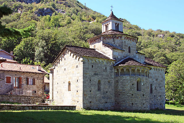 La chiesa di San Giovanni Battusta a Montorfano