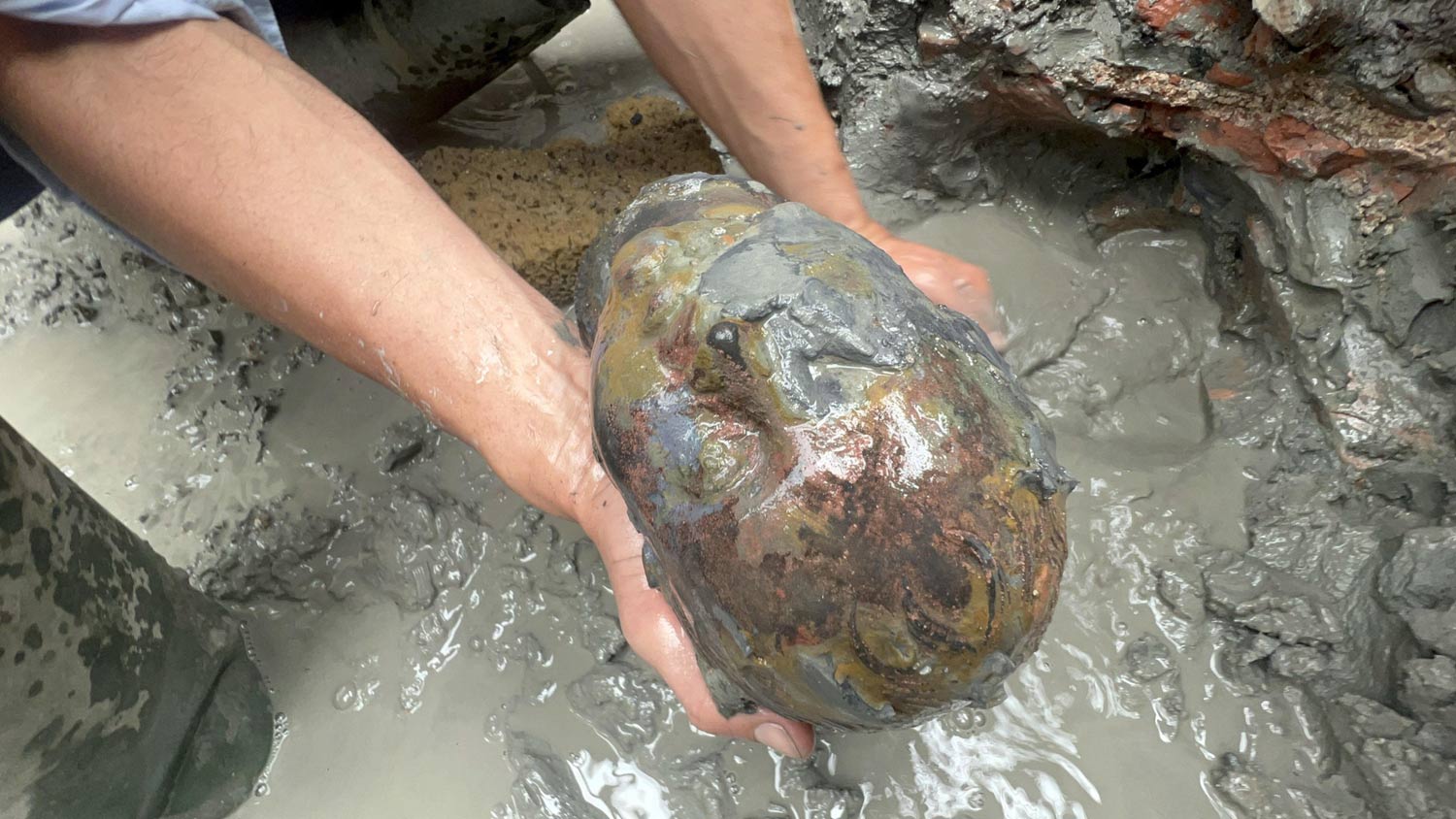 Los bronces de San Casciano. Foto: Ayuntamiento de San Casciano dei Bagni.
