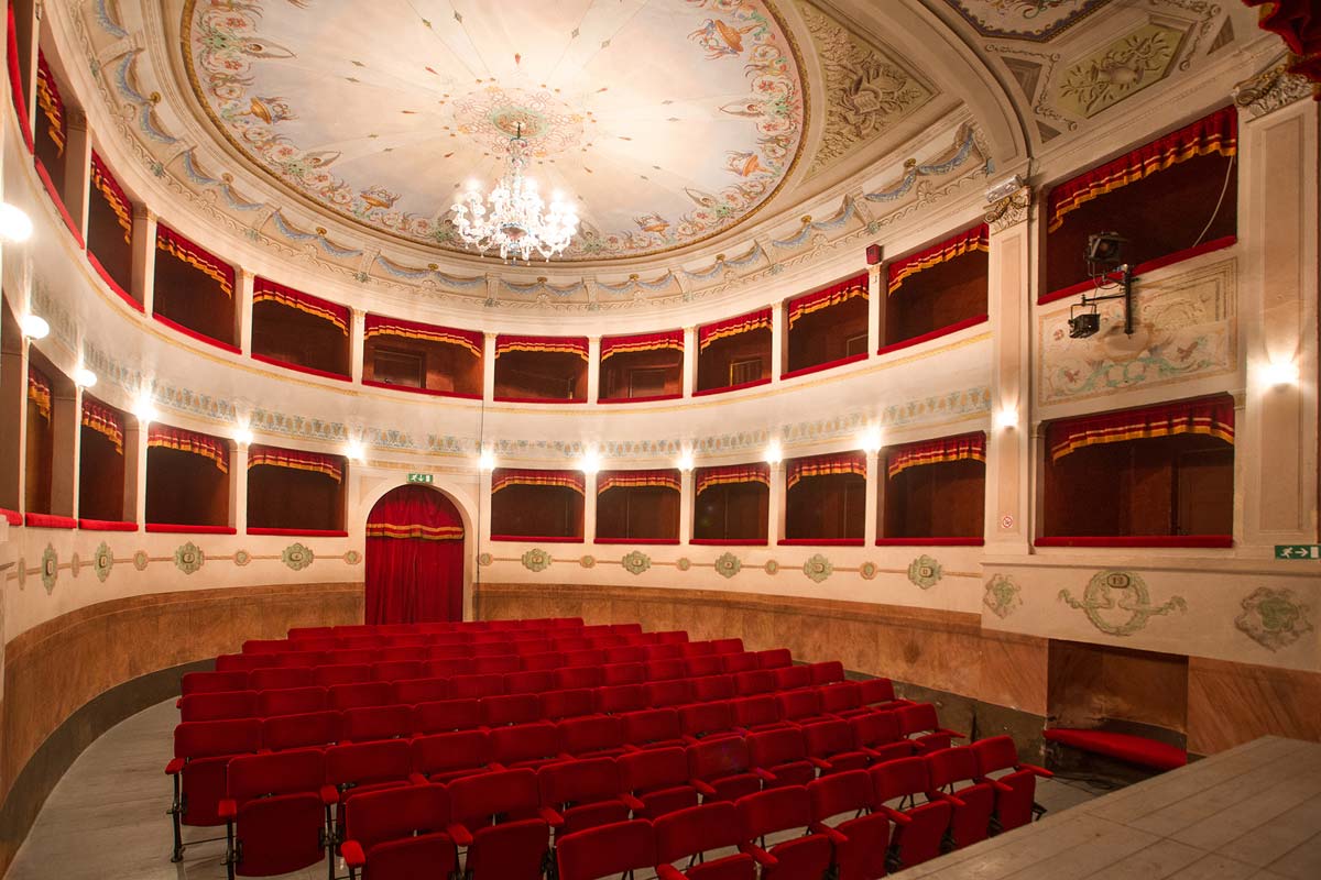 Il Teatro Francesco di Bartolo. Foto Residenze Artistiche Toscane