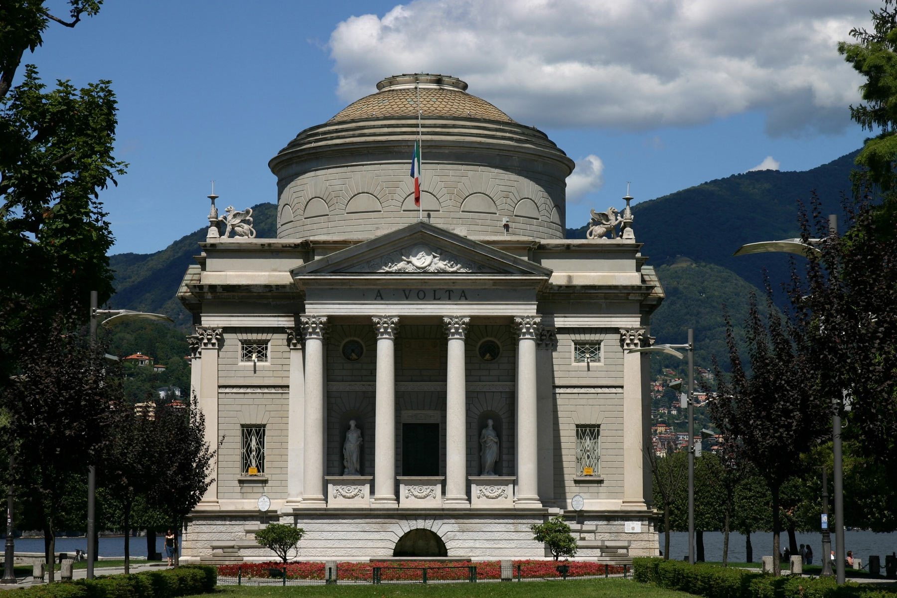 The Tempio Voltiano in Como. Photo Visit Como