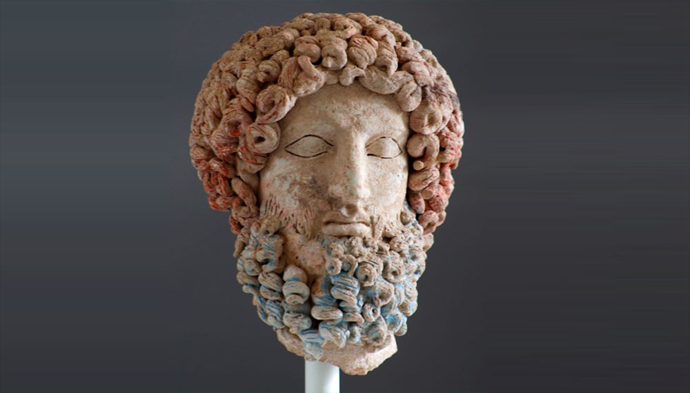 La testa di Ade di Aidone
