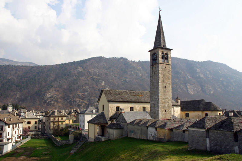 The village of Malesco in the Vigezzo Valley. Photo: Alessandro Vecchi