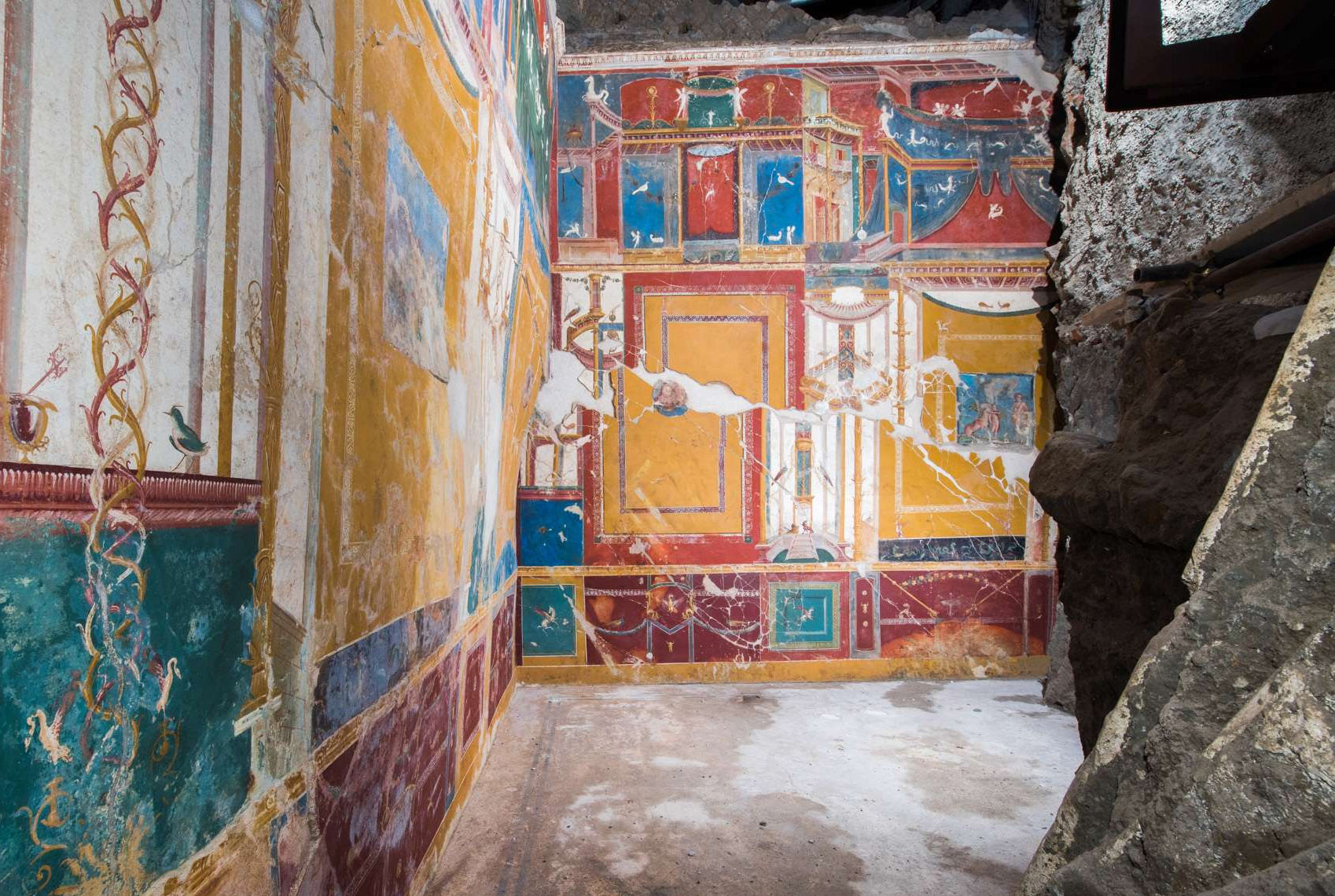 The Roman villa in Positano