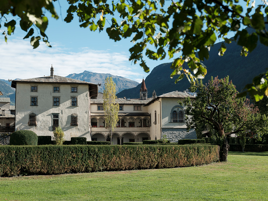 Villa Visconti Venosta a Grosio. Foto Villa Visconti Venosta