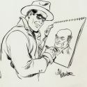 Donato agli Uffizi l'autoritratto di Will Eisner. In cambio a Lucca un disegno attribuito ad Agostino Carracci