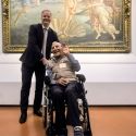 Compie 100 anni e per il compleanno si regala una visita agli Uffizi