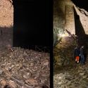 Maltempo, in Lunigiana crolla porzione delle mura del Castello di Lusuolo