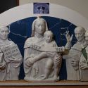 Torna a Urbino dopo il restauro la grande lunetta di Luca Della Robbia 