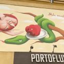 Roma, un nuovo eco-murale racconta la storia del mondo attraverso gli occhi di una mela 