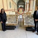 Dagli USA verrà rimpatriato in Italia un grande mosaico romano raffigurante Medusa