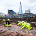 Londra, scoperto grande mosaico romano nel quartiere di Southwark