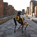 Pompei, un robot a quattro zampe per le attività di ispezione di routine e l'acquisizione di dati utili