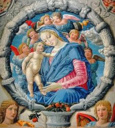 The mystery of the Madonna and Child by Bartolomeo Caporali, a piece of Mantegna culture in Umbria