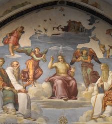 Perugia, restaurati gli affreschi di Raffaello e Perugino nella Cappella di San Severo