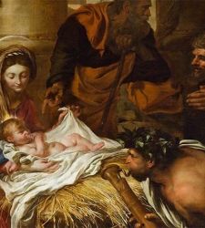 Genoa, new lighting for Adoration of the Magi, Grechetto masterpiece