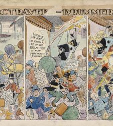 Una mostra itinerante racconta la storia del fumetto dei primi maestri nordamericani, fino agli anni '40