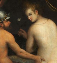 That pat on the butt of Mars to Venus. An "erotic climax" by Lavinia Fontana