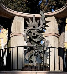 Al Vittoriale degli Italiani le sculture di Mastroianni dialogano con D'Annunzio e Quasimodo