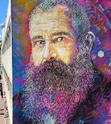 Ad Argenteuil spunta un murale dedicato a Monet: è l'opera di C215 