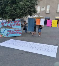 Proteste a Napoli: no allo spostamento della Biblioteca Nazionale e molto altro