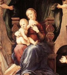 Gli Uffizi portano la Madonna del Baldacchino di Raffaello a Pescia, dov'era in antico