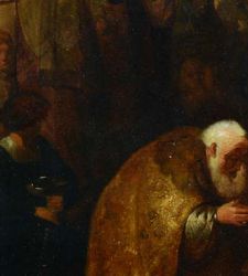 A Firenze va in mostra per la prima volta l'Adorazione dei Magi di Rembrandt ritrovata