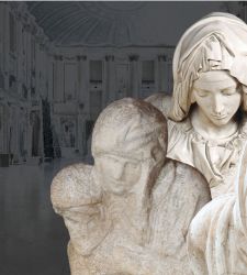 A Palazzo Reale di Milano i calchi storici delle tre PietÃ  di Michelangelo a confronto 