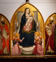Il Trittico di San Giovenale di Masaccio esposto per la prima volta assieme ai grandi del tempo