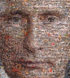 1500 scatti della guerra in Ucraina delineano il volto di Putin: è l'opera di Pavlo Krychko