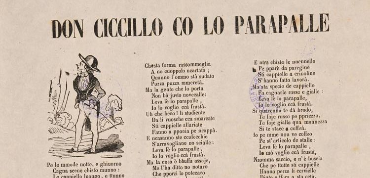 Il Fondo Imbriani, tra canzone popolare napoletana e carteggi del grande letterato