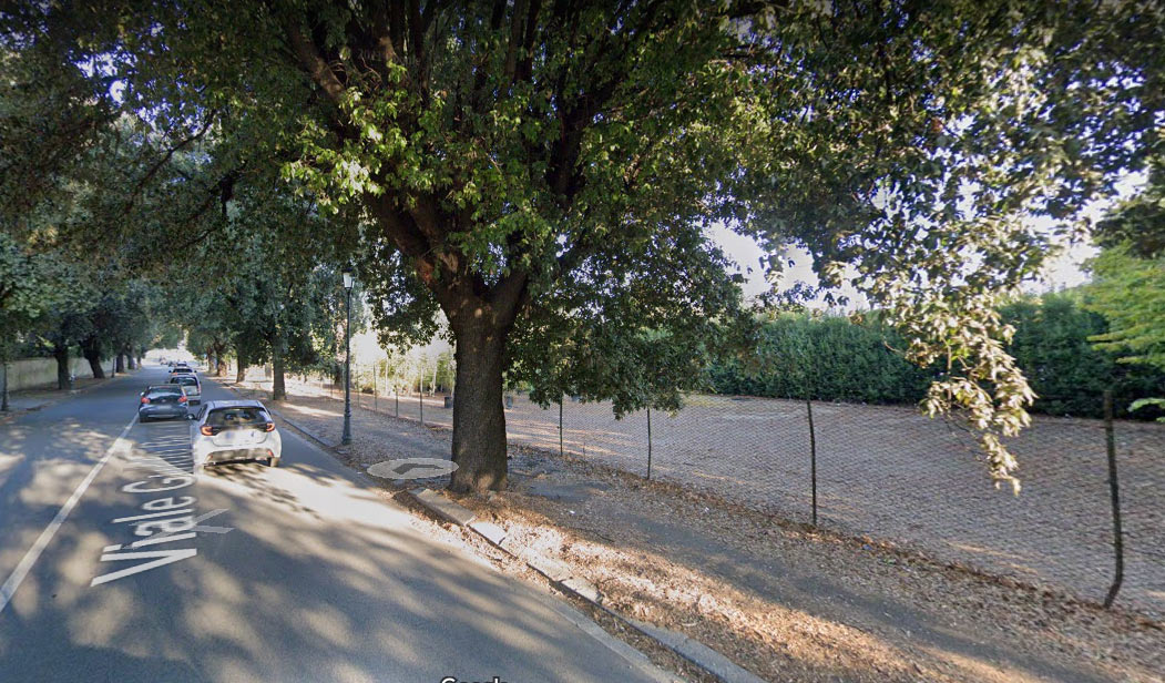 La zona dove sarebbe dovuto sorgere il McDonald's (da Google Maps)
 La zona dove sarebbe dovuto sorgere il McDonald's (da Google Maps)