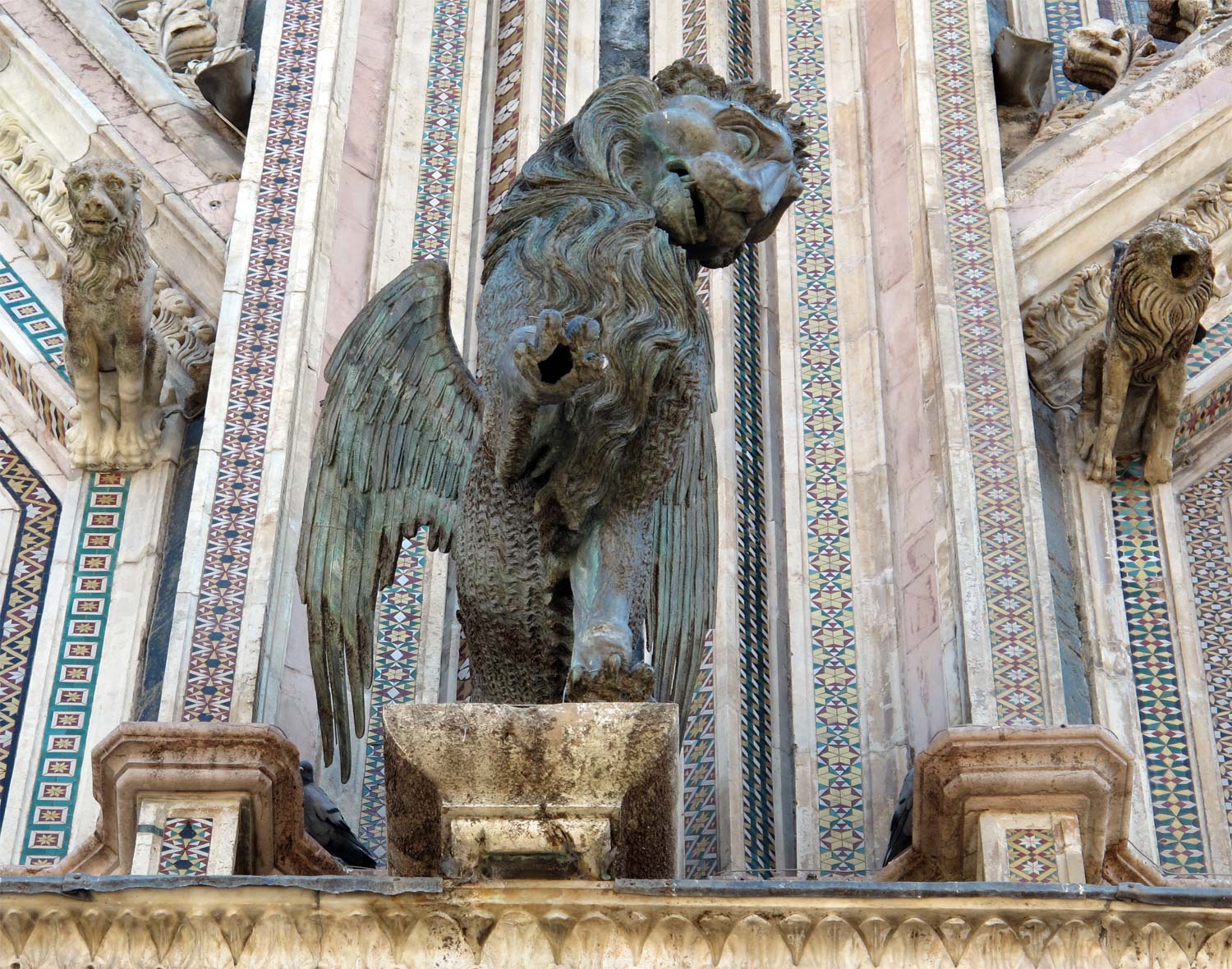 Il leone di san Marco. Foto di Francesco Bini
