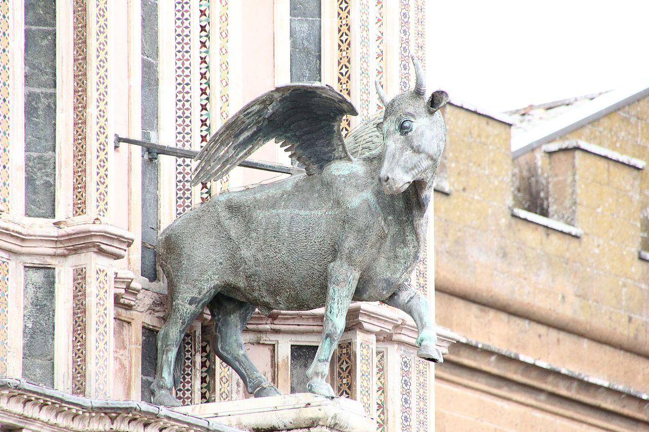 Il toro di san Luca. Foto: Giovanni Careddu