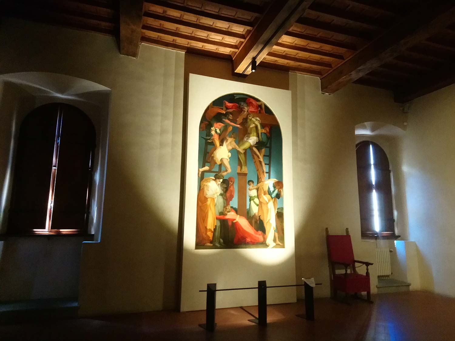 La Deposizione del Rosso Fiorentino alla Pinacoteca Civica di Volterra