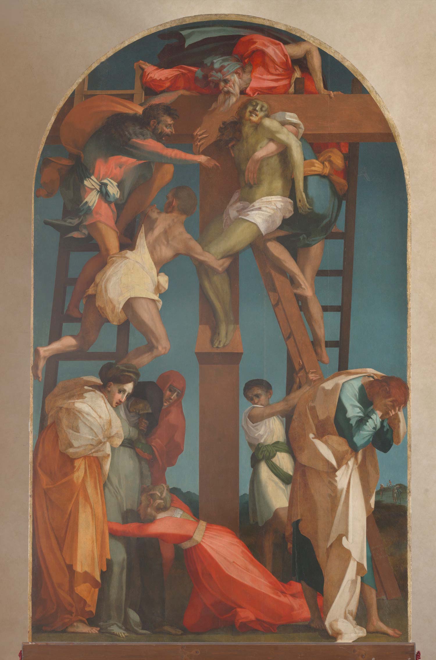 Rosso Fiorentino, Deposizione dalla croce (1521; olio su tavola, 343 × 201 cm; Volterra, Pinacoteca e Museo Civico)