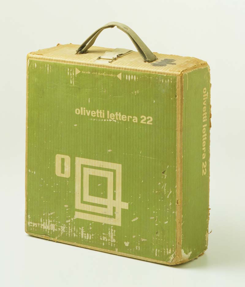 La valigetta della Lettera 22. Foto: Triennale Design Museum