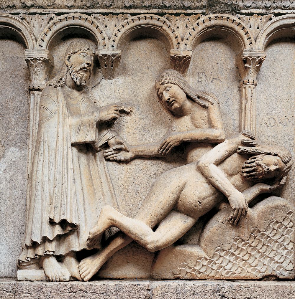 Detail of Eve's creation